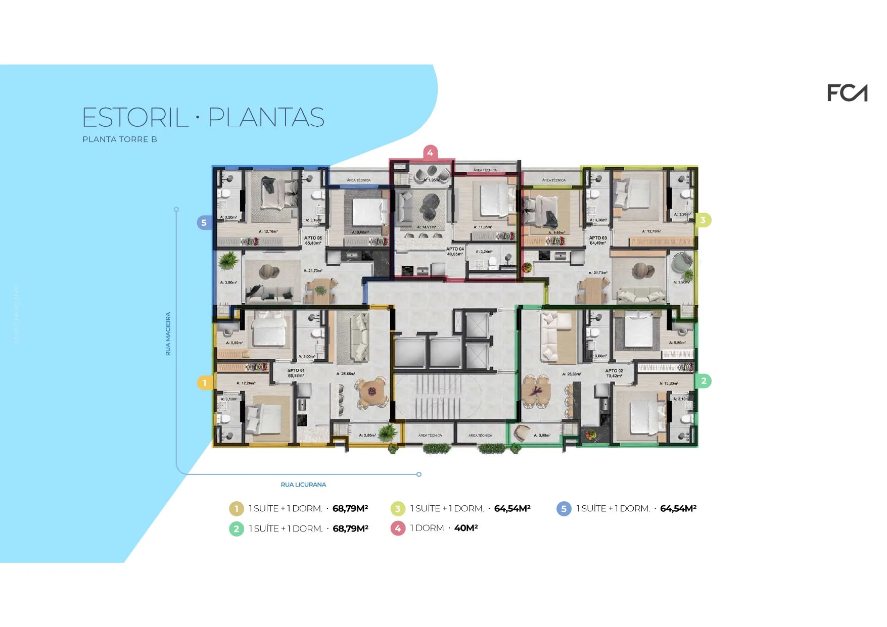 Residencial Estoril - Planta 5
