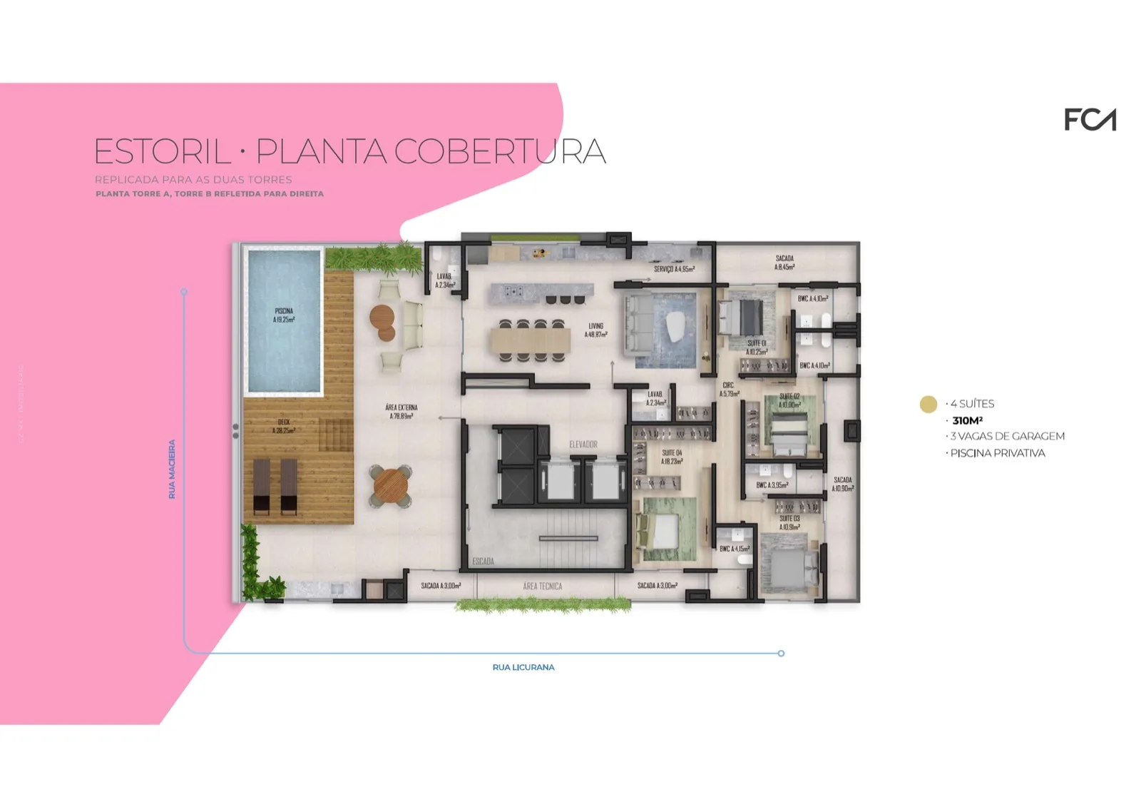 Residencial Estoril - Planta 6
