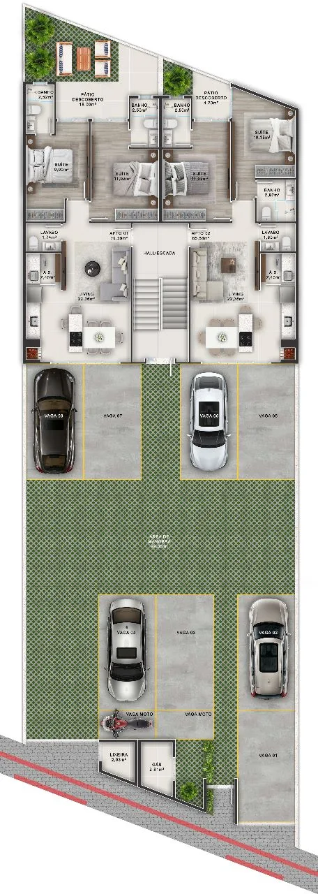 Line Residence - Planta 1