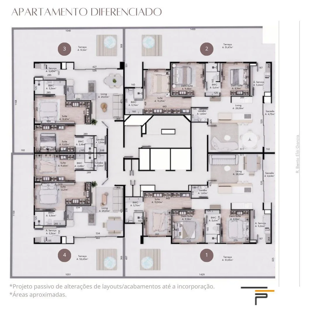 Solaz Residence Pré-lançamento - Planta 1