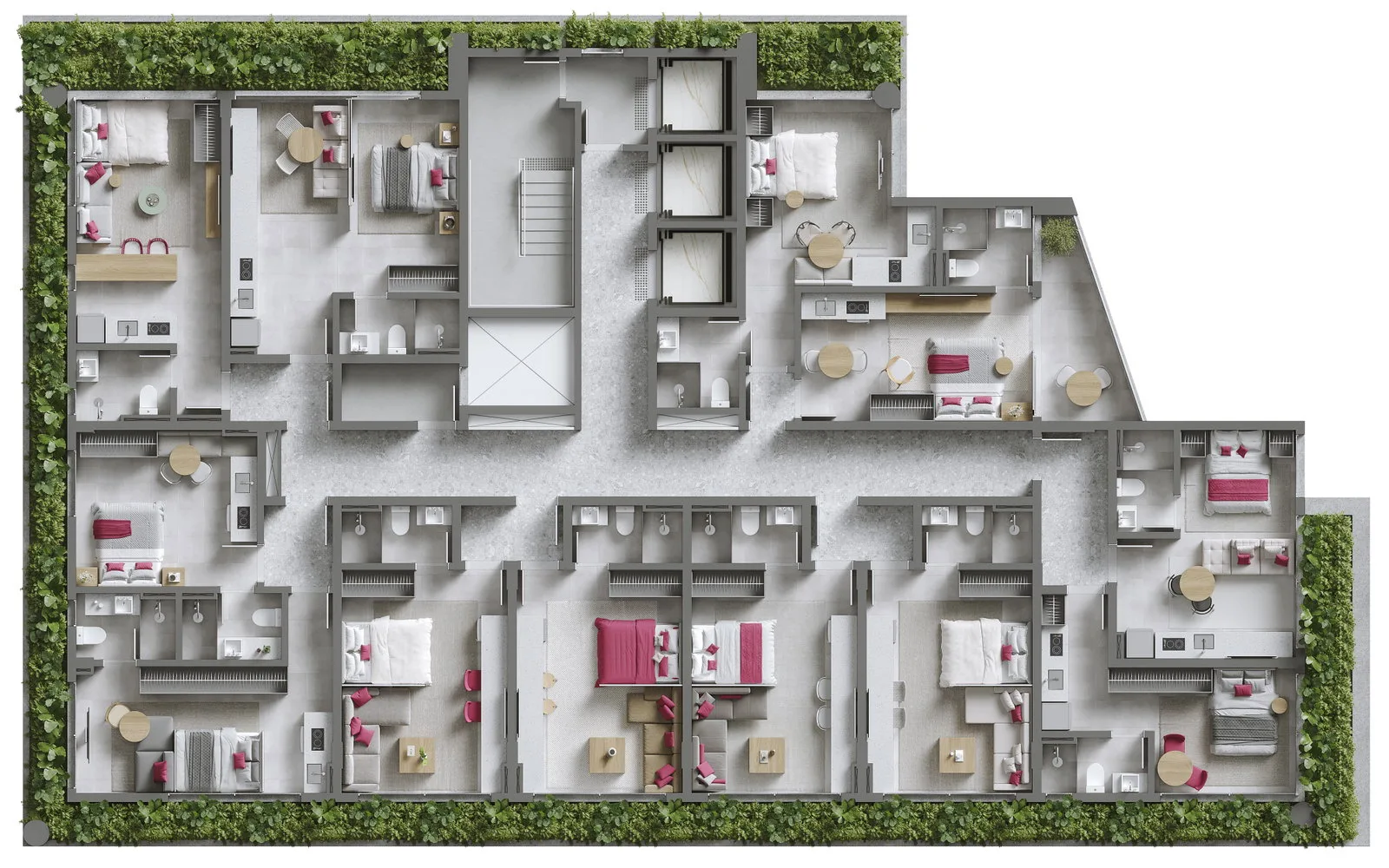 TRS Amaro STUDIOS DUPLOS INDEPENDENTES - Planta 6