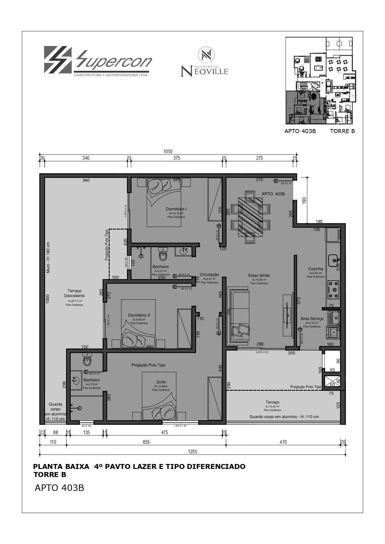 Residencial Neoville - Planta 5