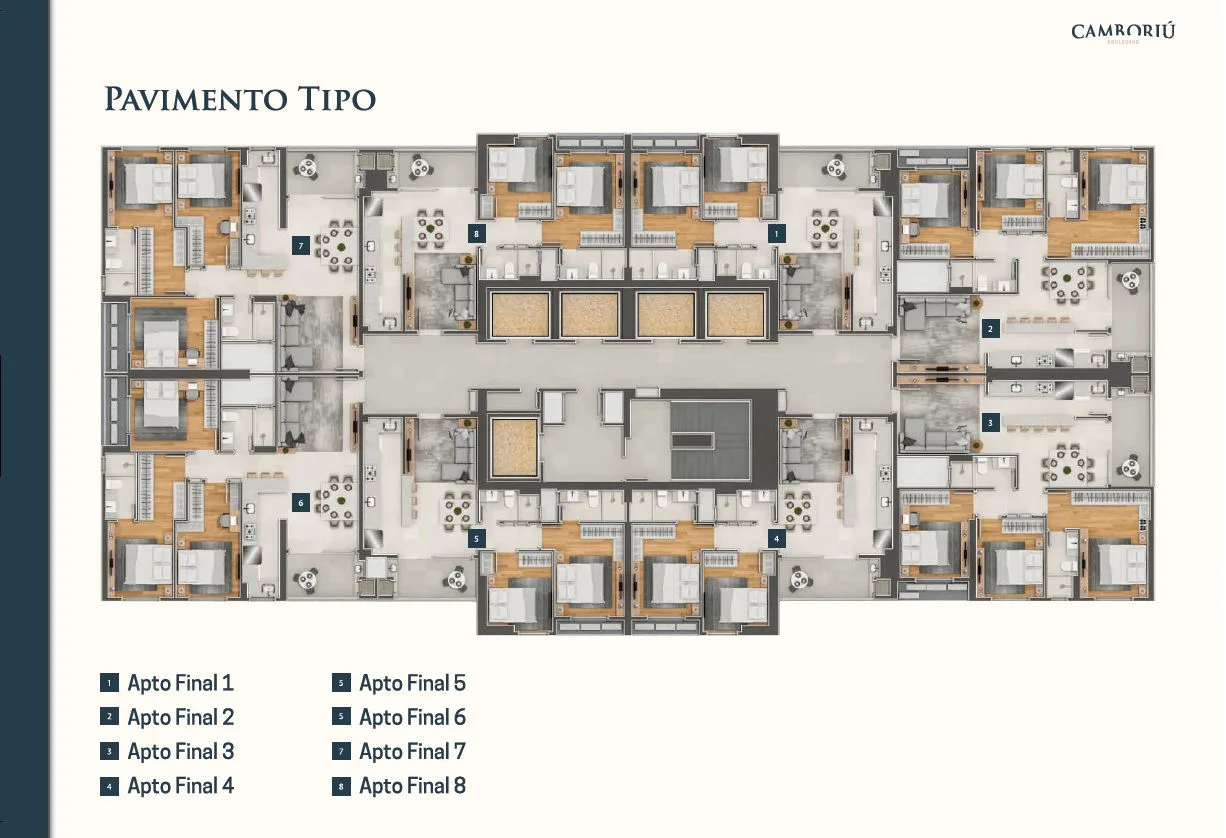 Camboriú Boulevard - Planta 12