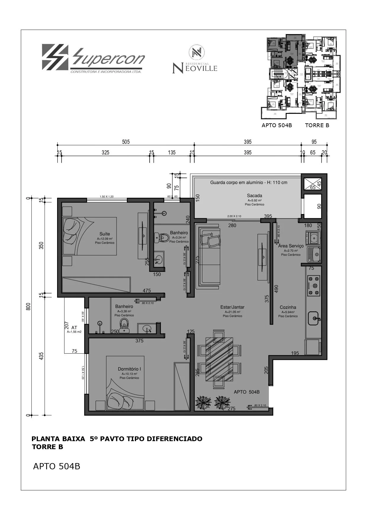 Residencial Neoville - Planta 9