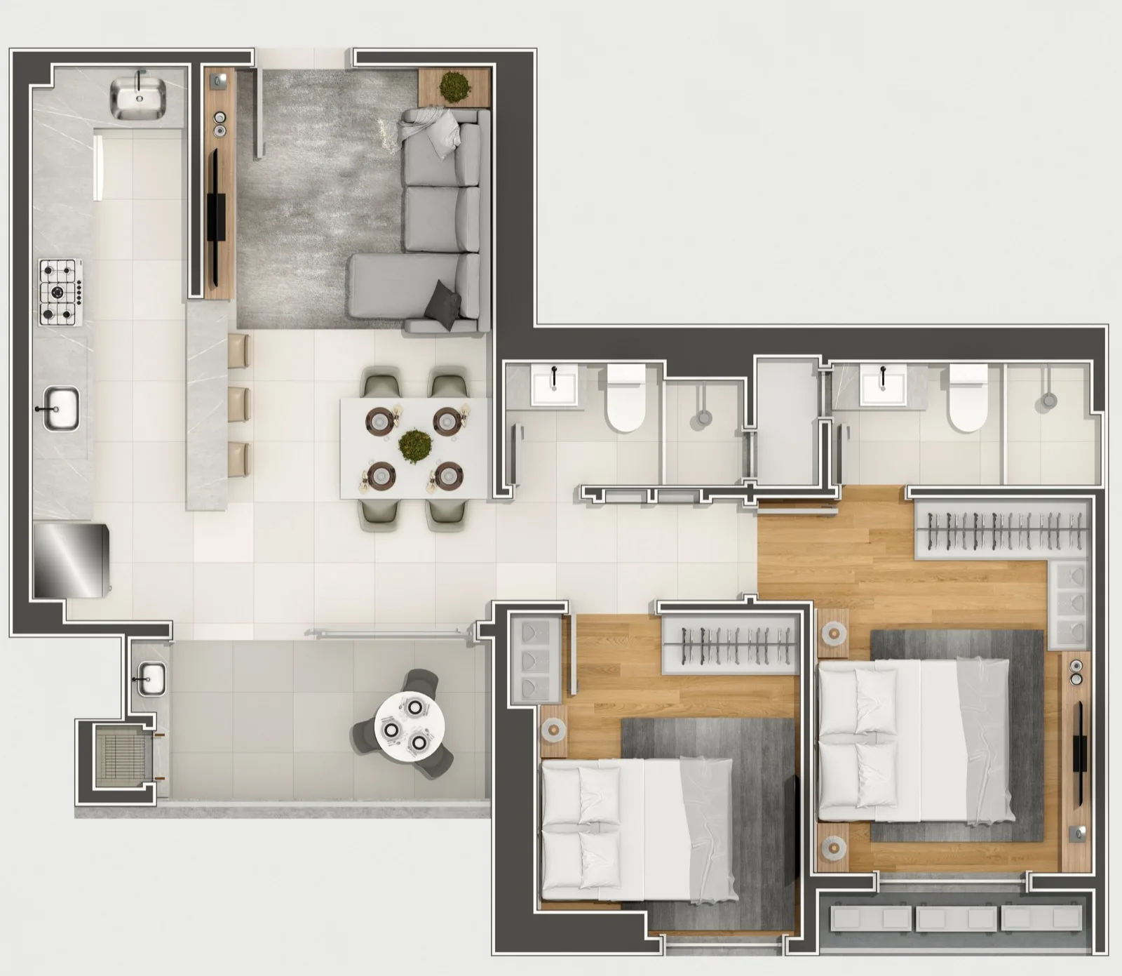 Camboriú Boulevard - Planta 6