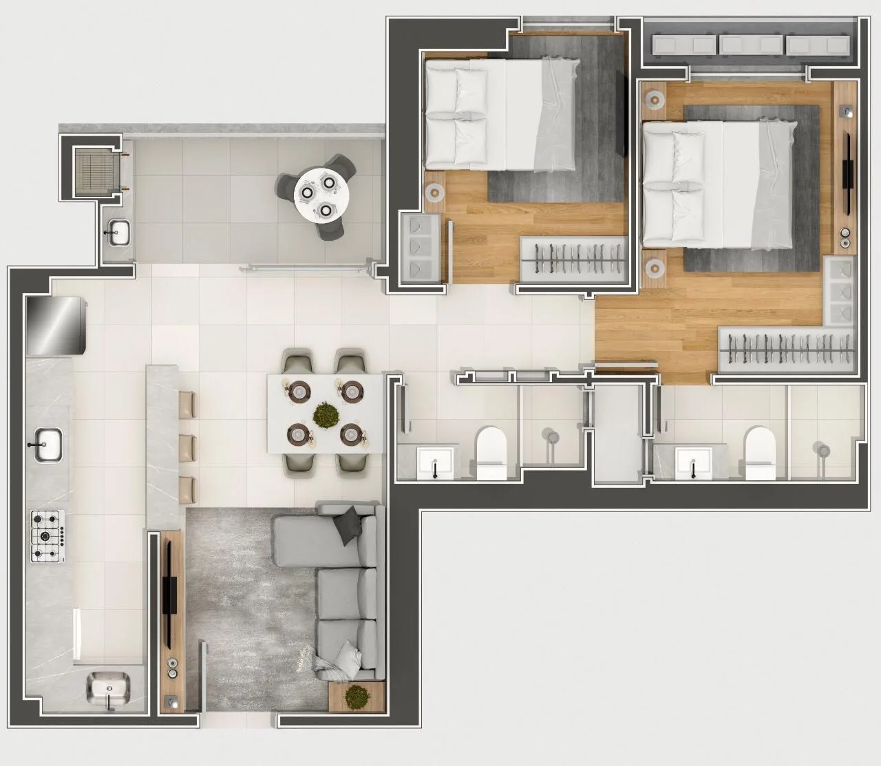Camboriú Boulevard - Planta 2