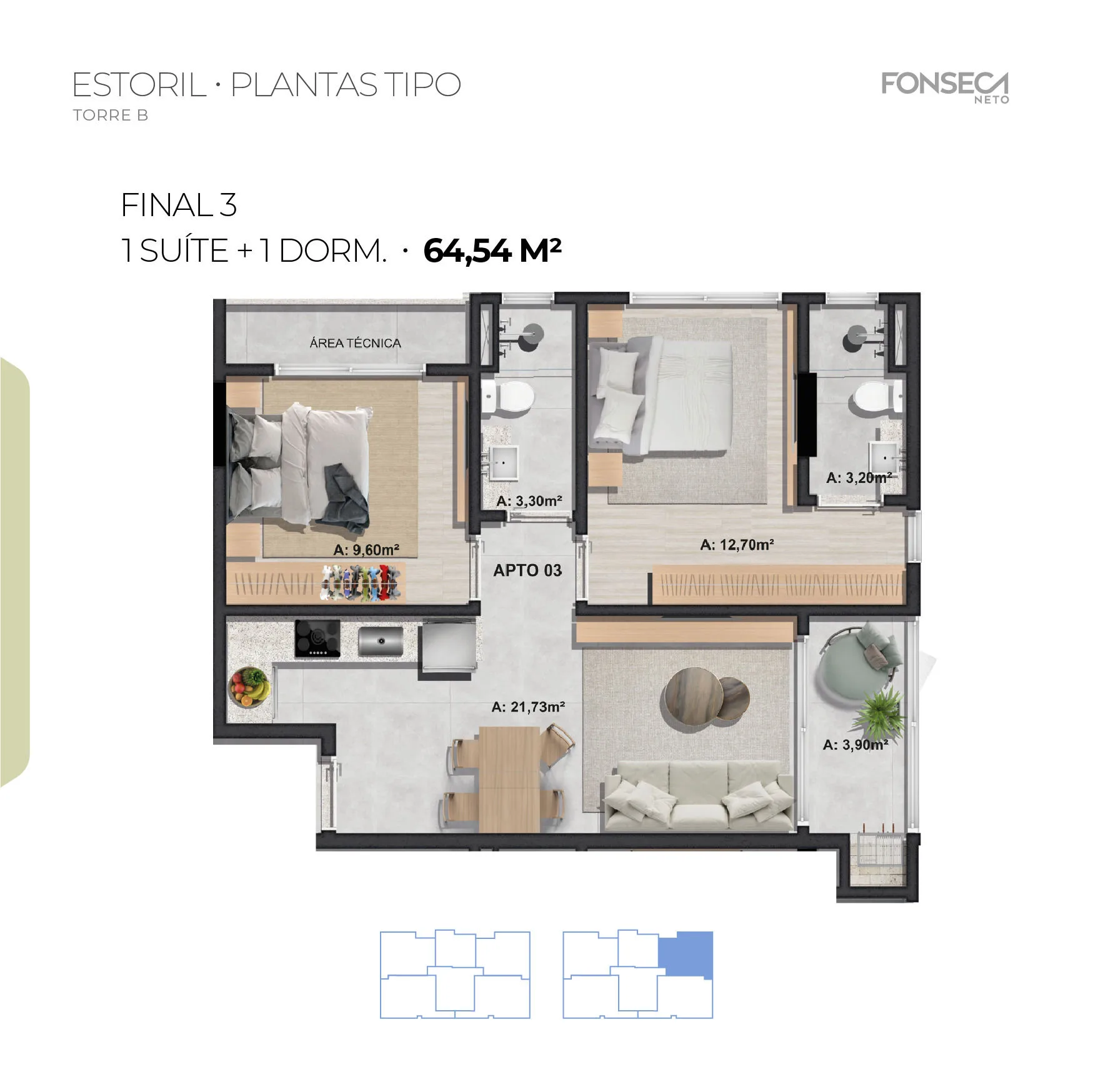 Residencial Estoril - Planta 14