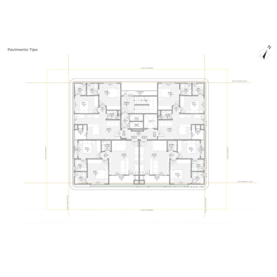 Residencial Império dos Coqueiros - Planta 2