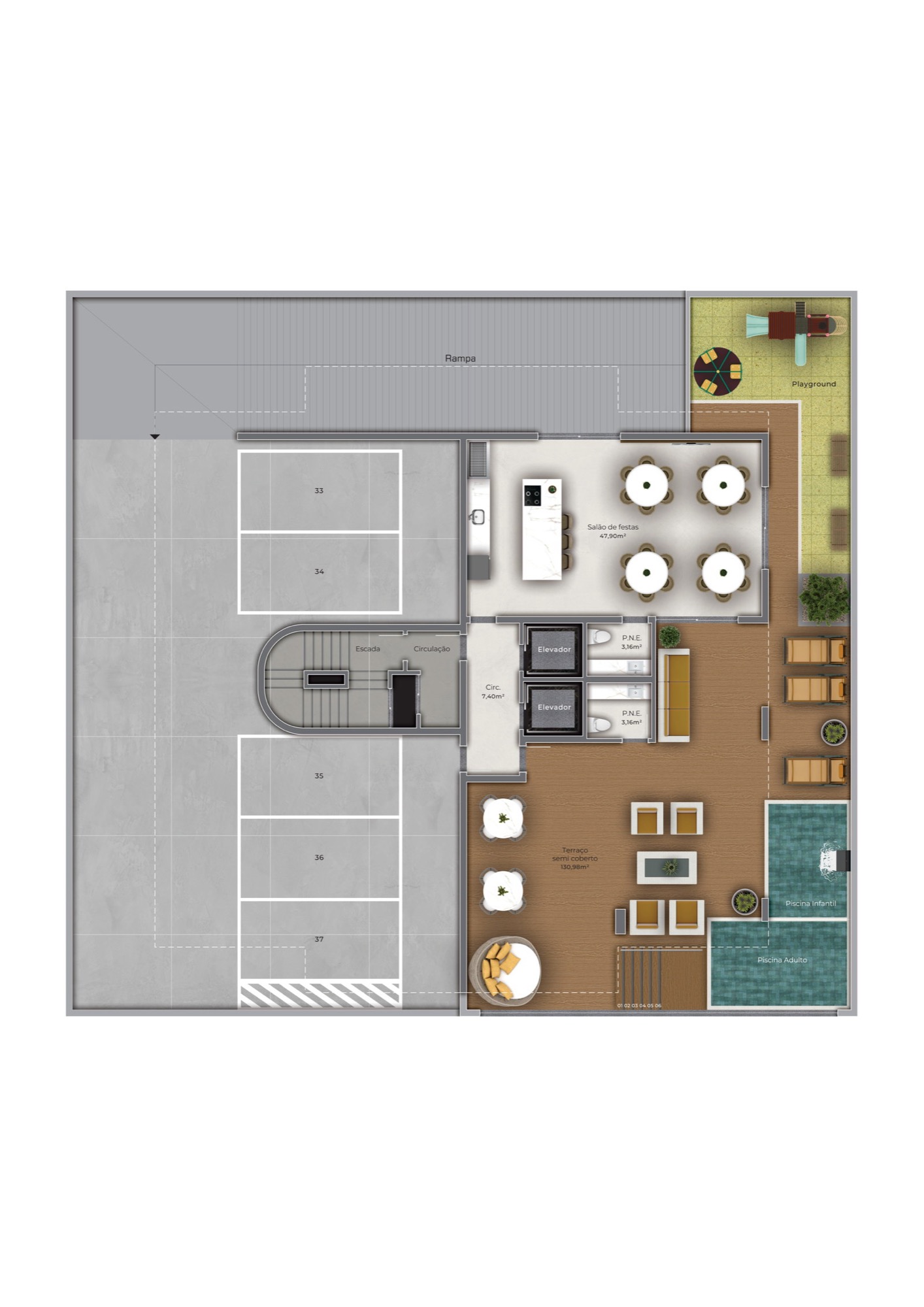 Clearwater Residence EAW Empreendimentos - Planta 5