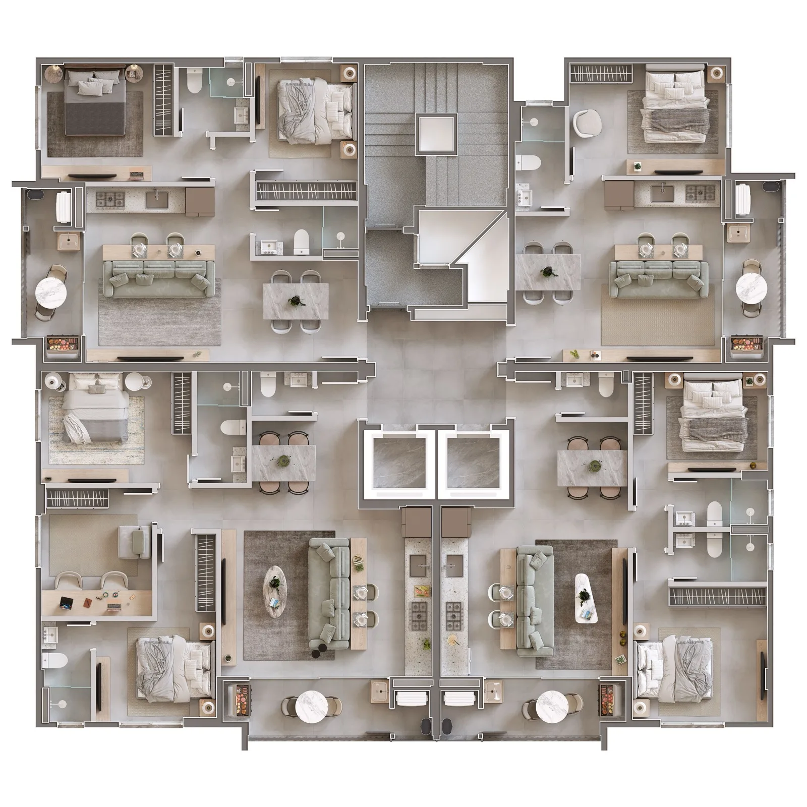 Smart Tower Residencial - Planta 5