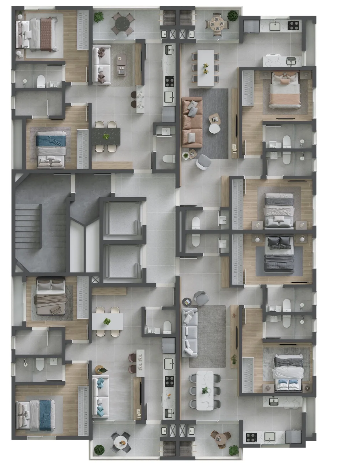 Fikus Residence - Planta 2