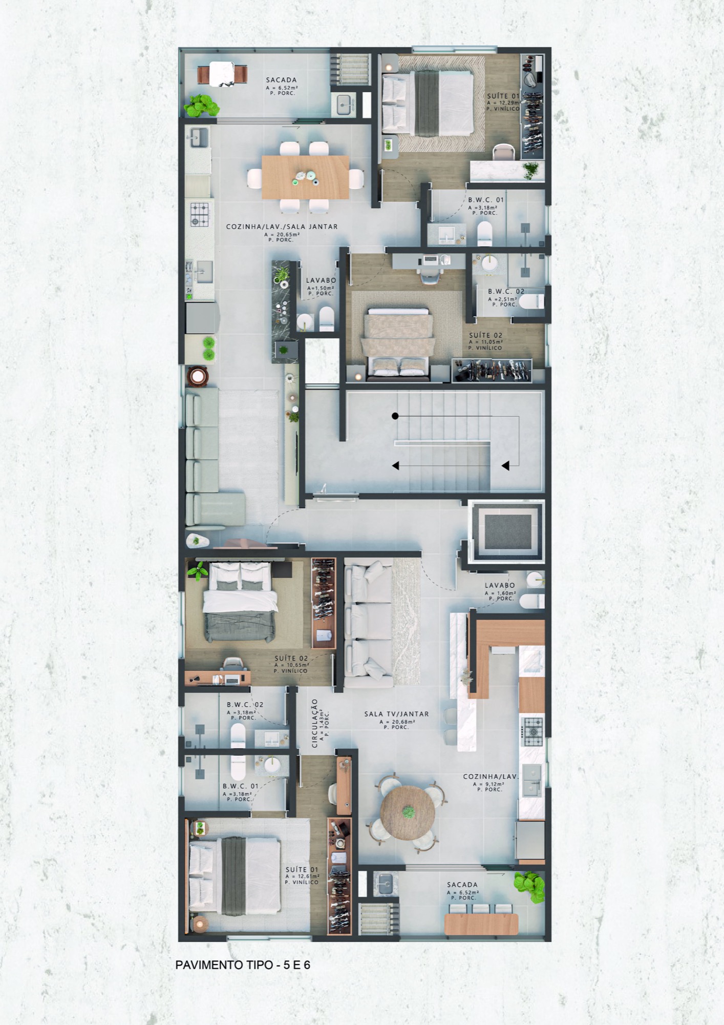 Planta — Edifício Florattan — Camboriú SC