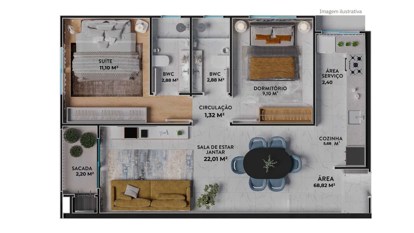 Sunshine State Residence - Planta 1