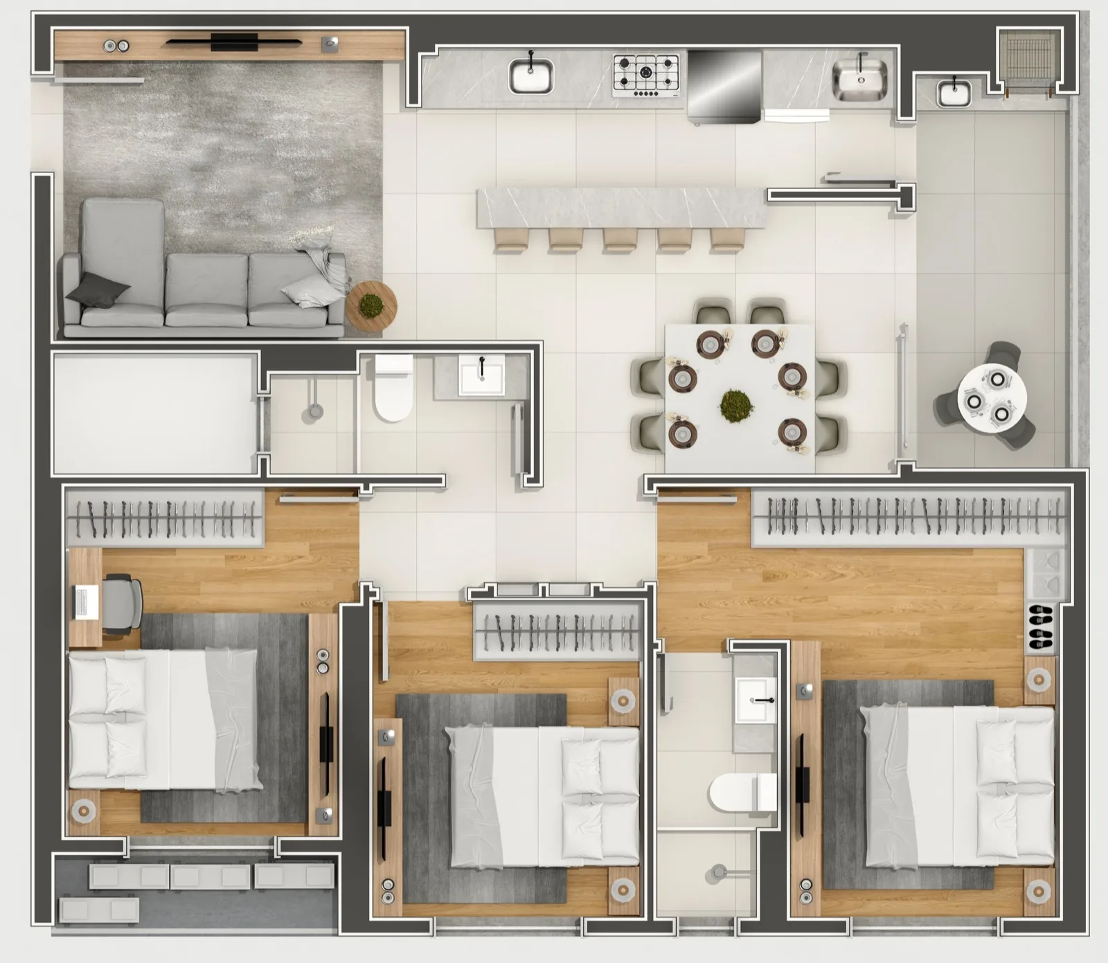 Camboriú Boulevard - Planta 7