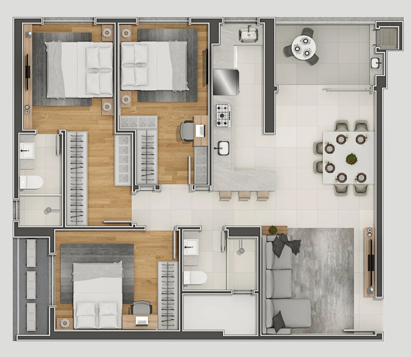 Camboriú Boulevard - Planta 8