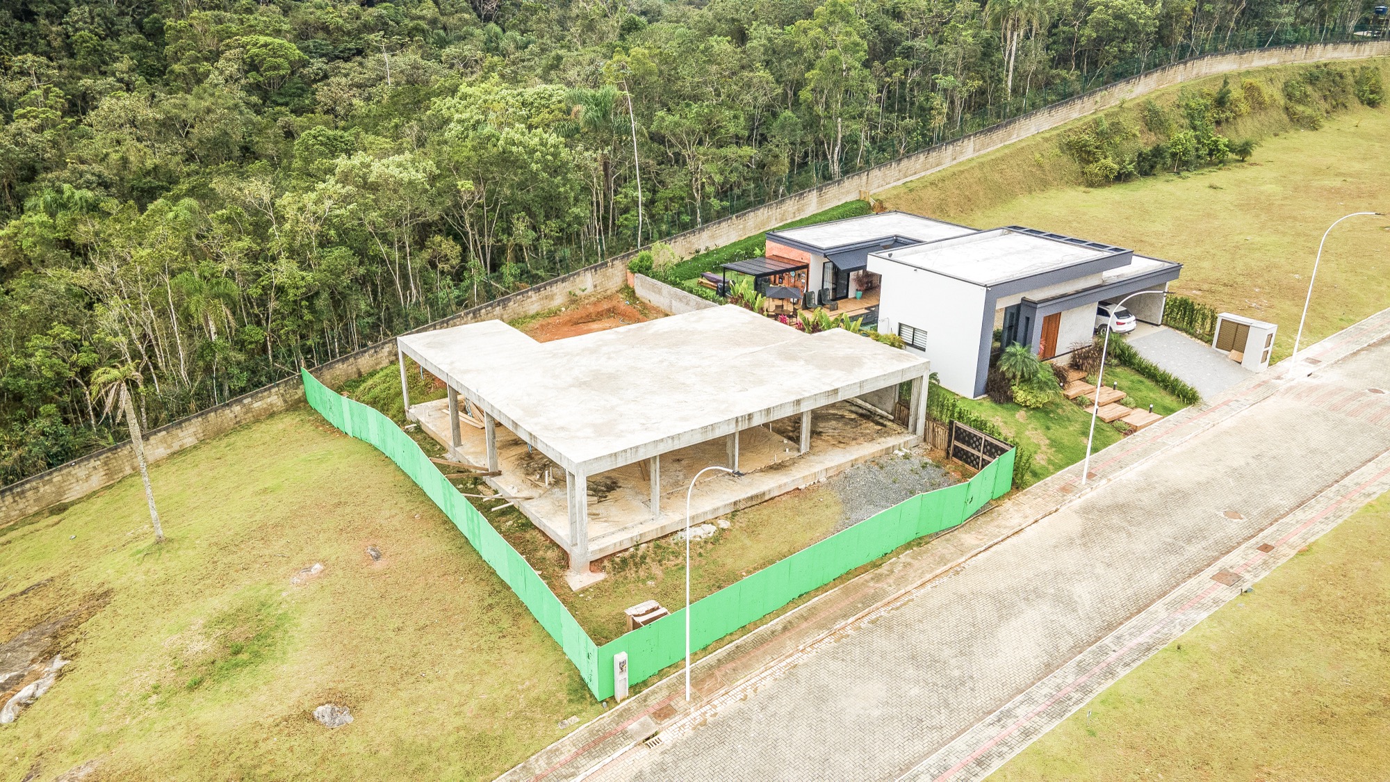 Andamento da obra — Gralha Azul PRONTO PARA MORAR — Camboriú SC