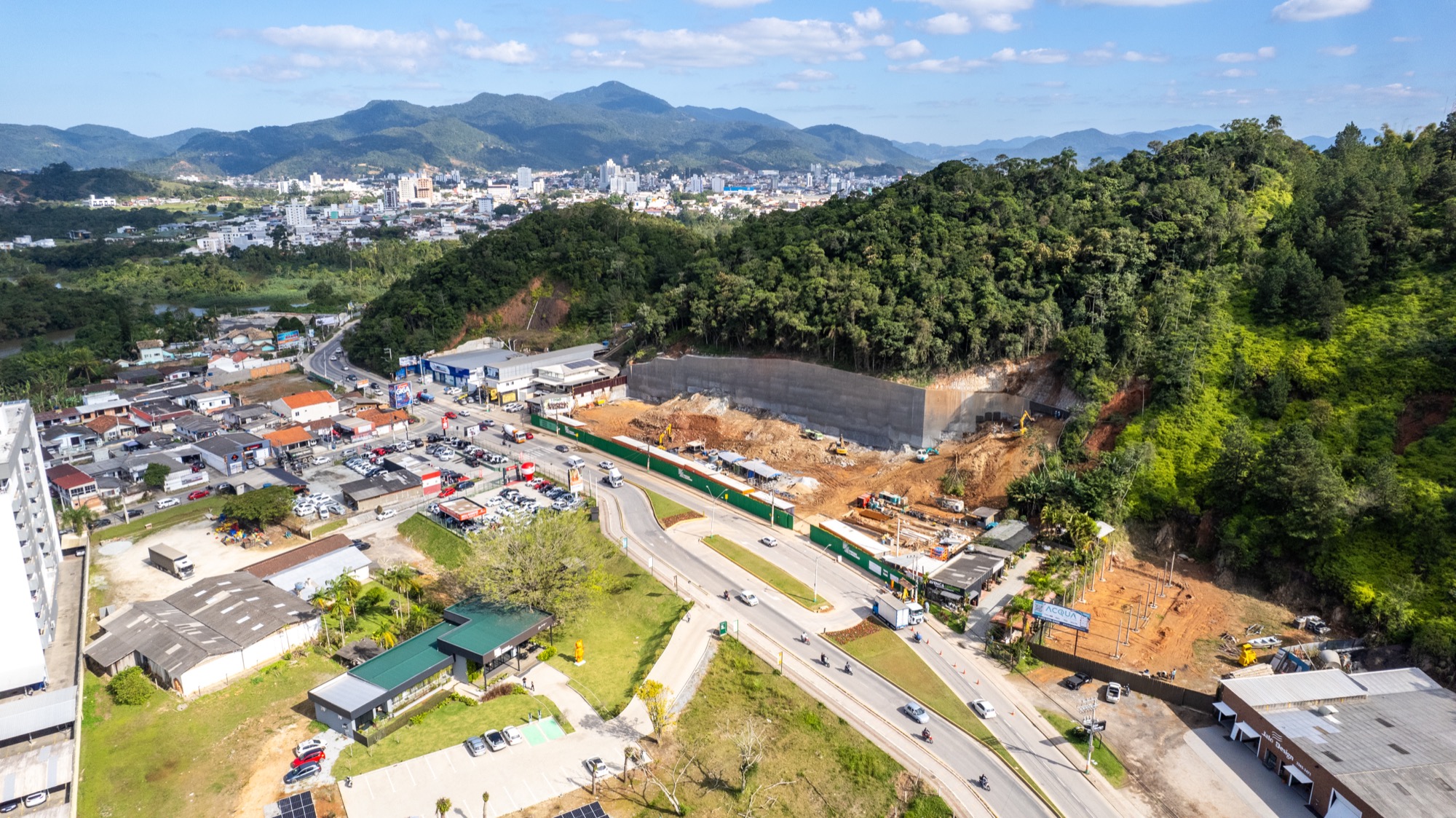 Andamento da obra — Parque Camboriú Bio Living — Camboriú SC
