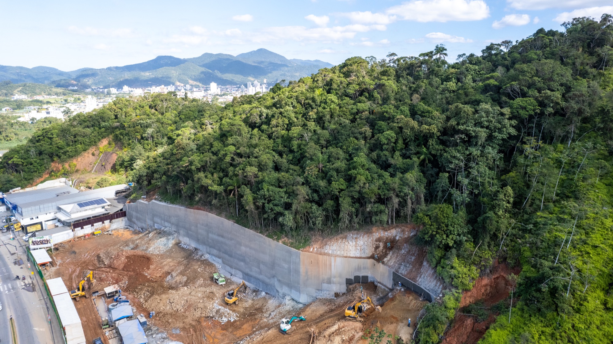 Andamento da obra — Parque Camboriú Bio Living — Camboriú SC