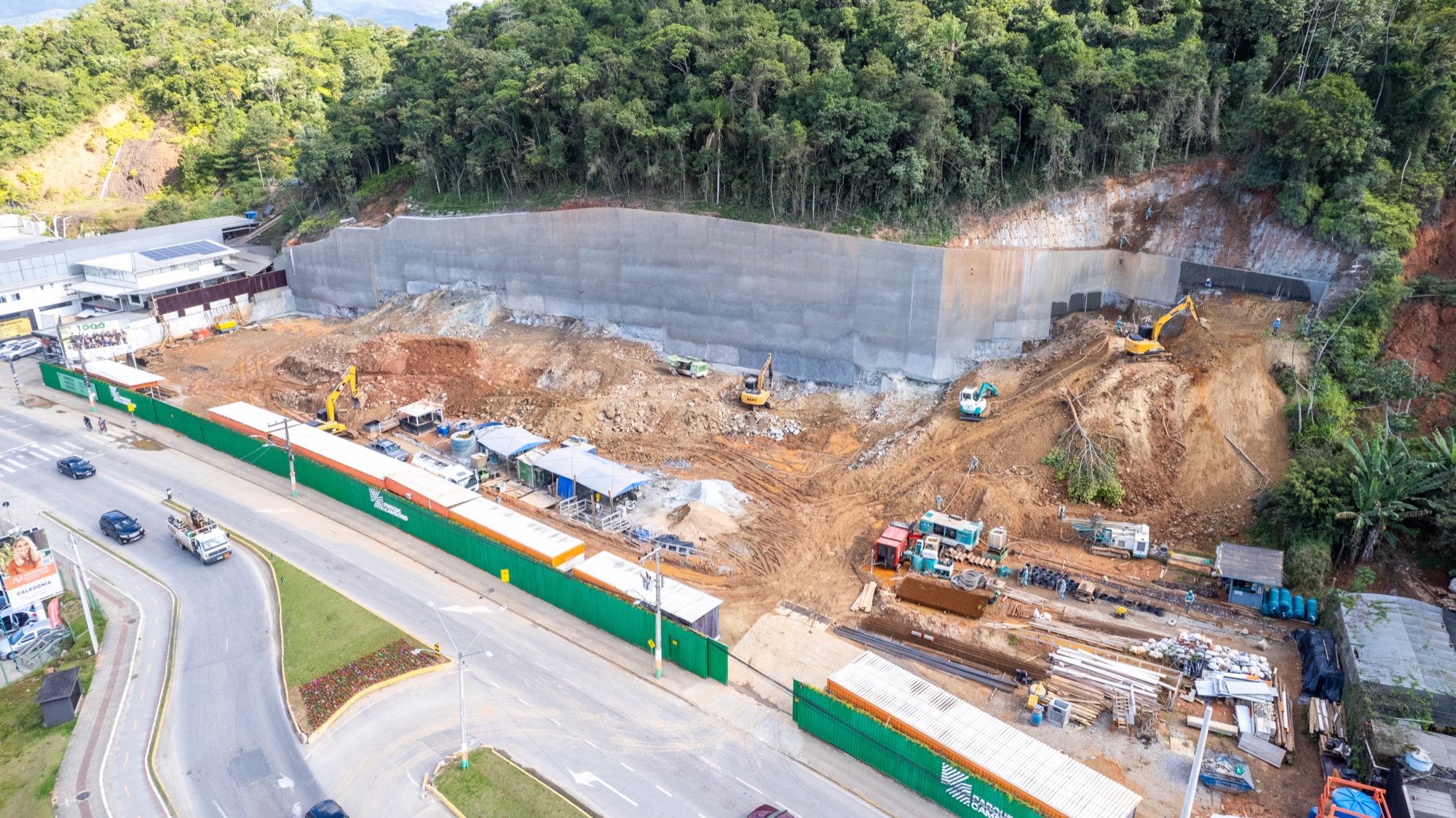 Andamento da obra — Parque Camboriú Bio Living — Camboriú SC