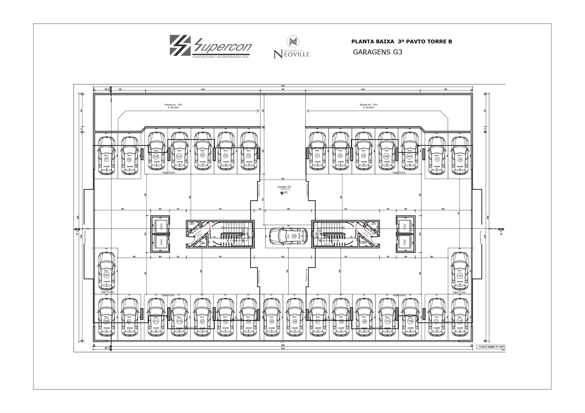 Planta — Residencial Neoville — Camboriú SC