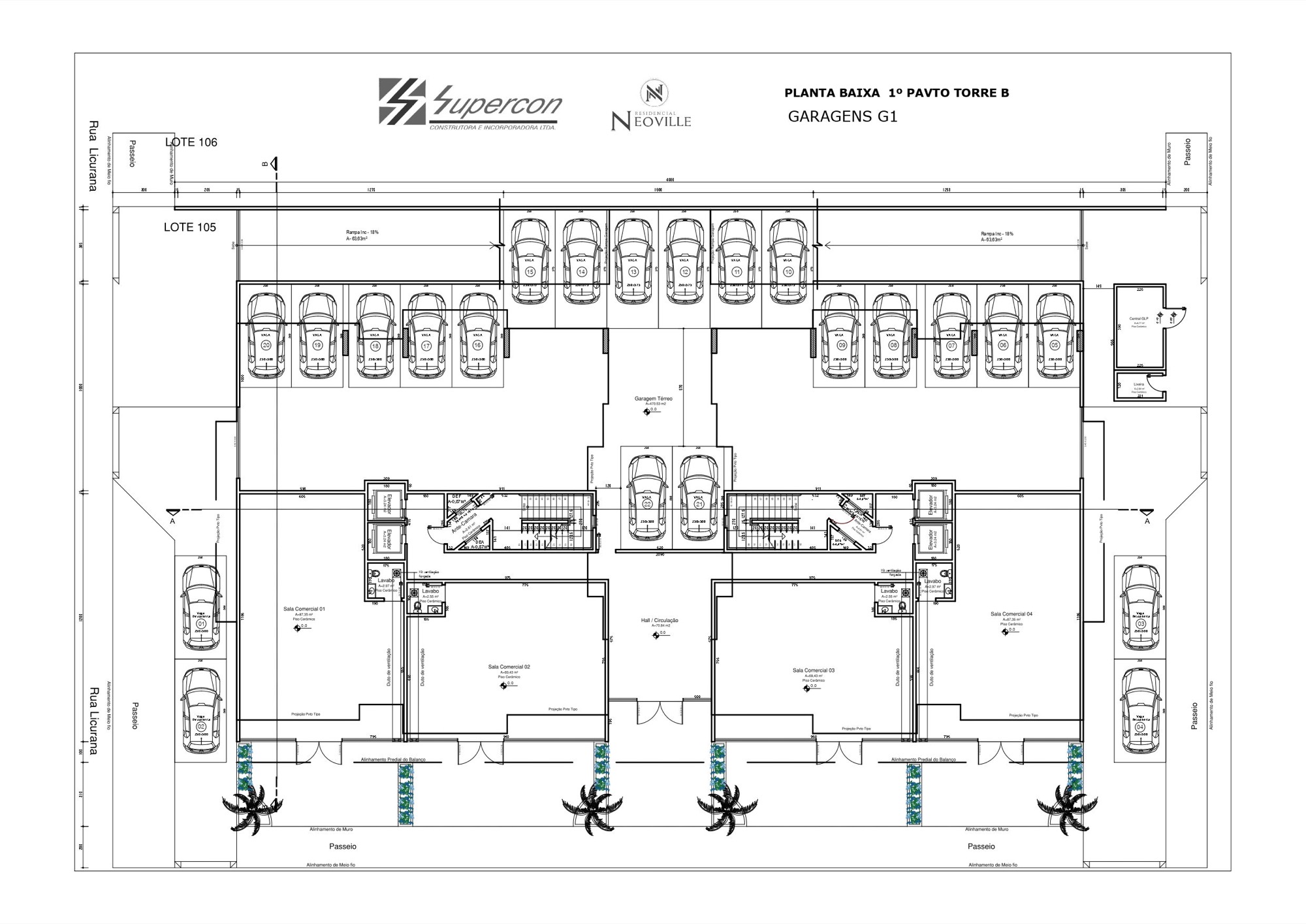 Planta — Residencial Neoville — Camboriú SC