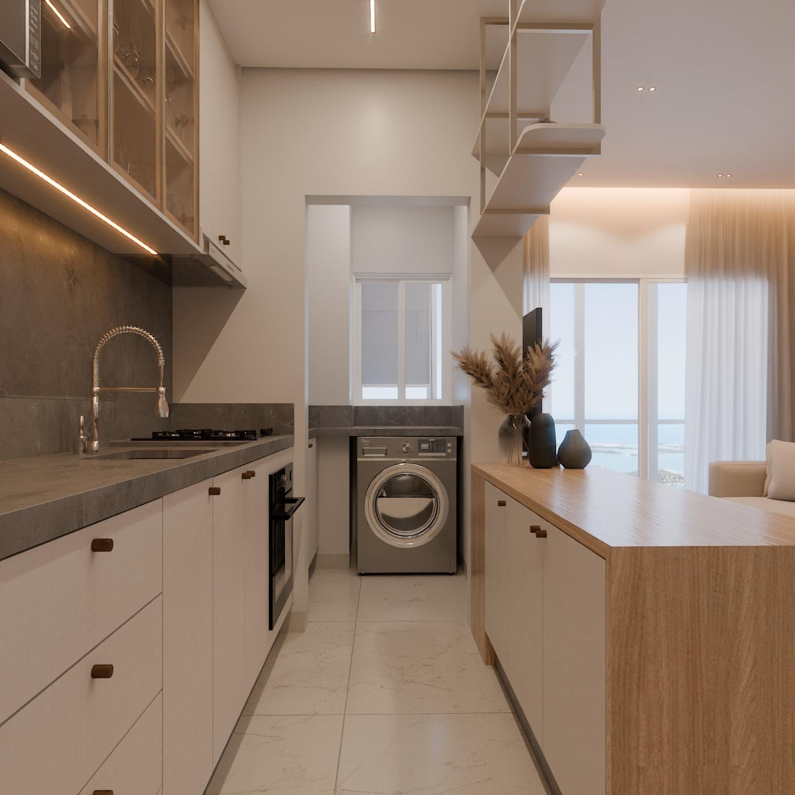 Quest Residence: apartamento decorado com 2 suítes e 2 vagas no Perequê — foto 4