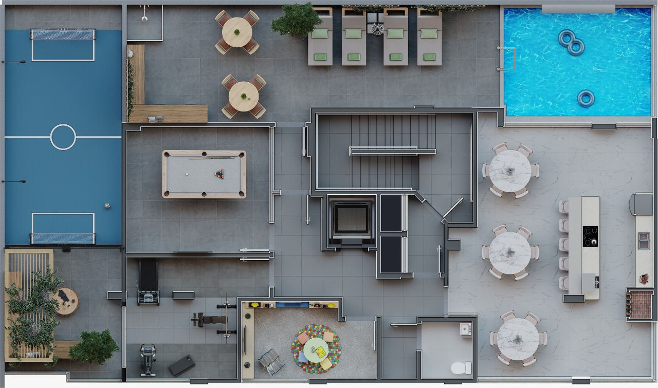 Amadeus Residence — Plantas 2