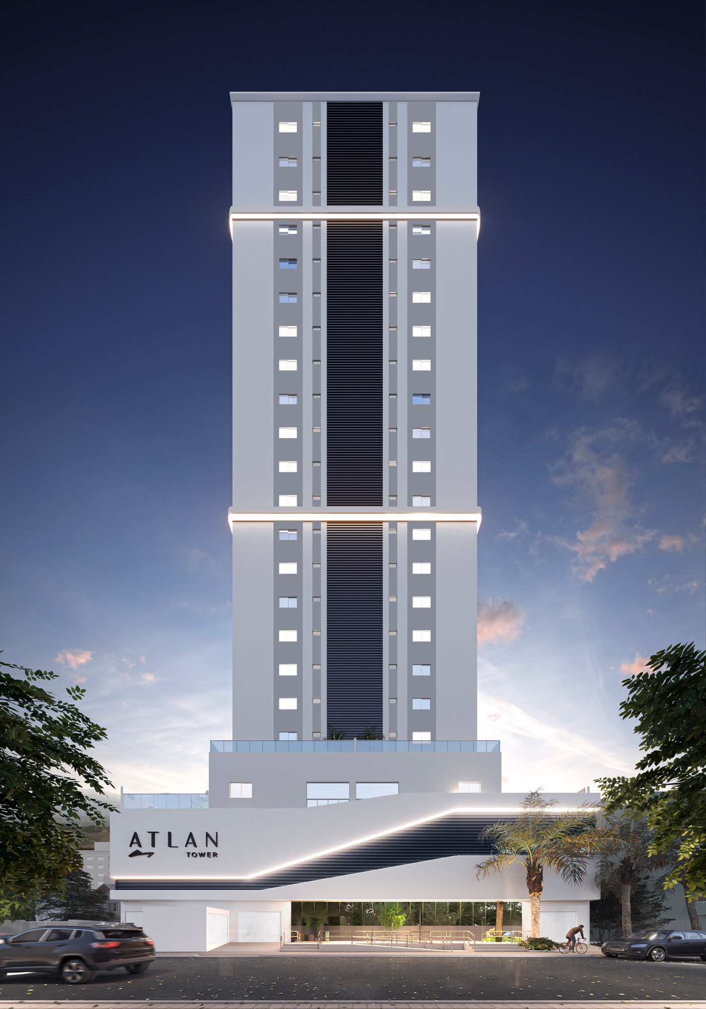 Atlan Tower — Renders e ambientes 2