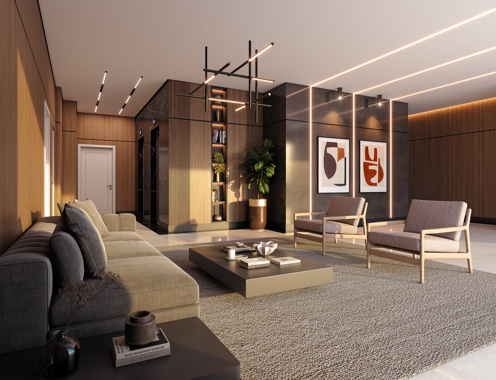 Átrio — Renders e ambientes 6