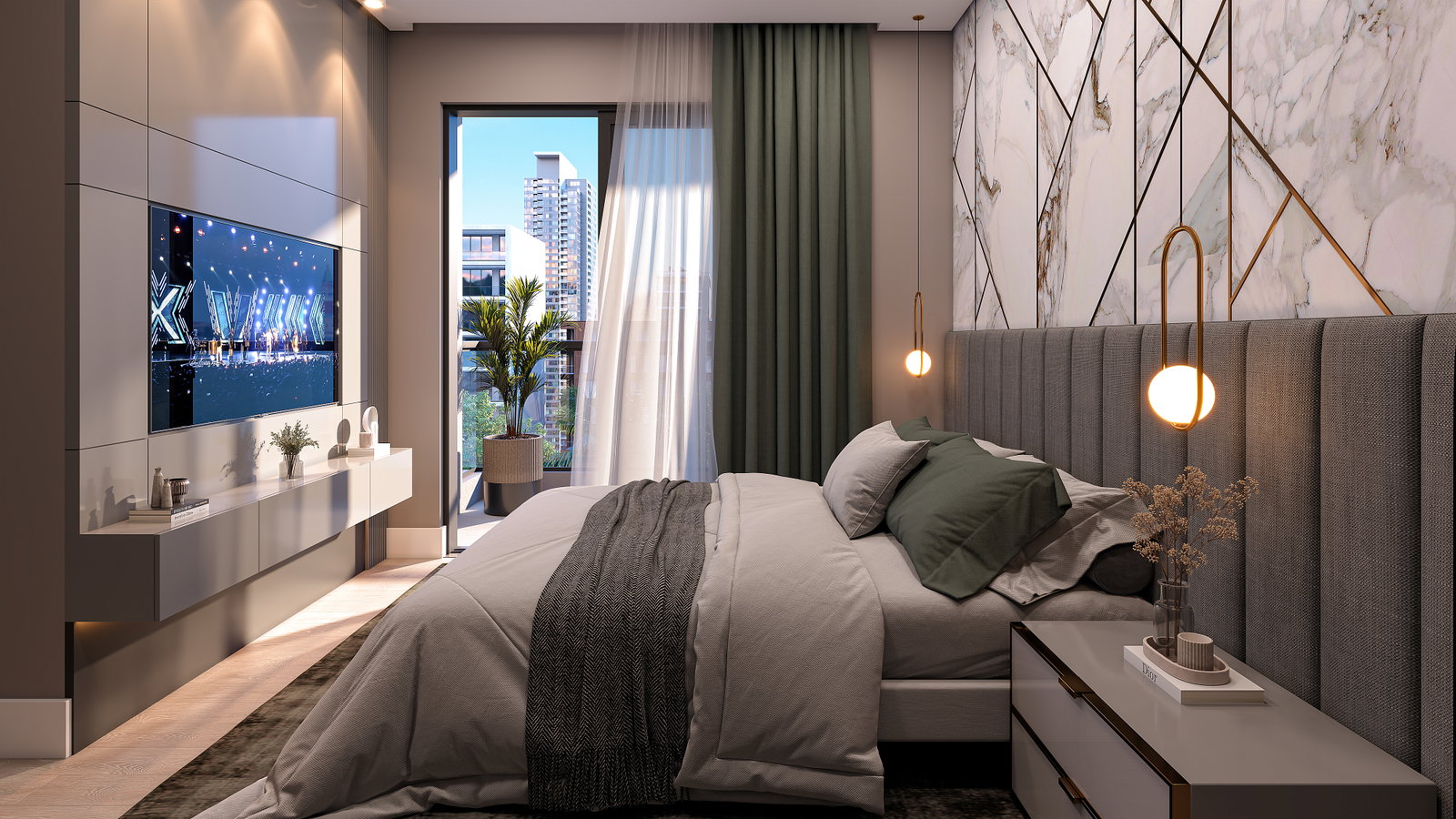Átrio — Renders e ambientes 9