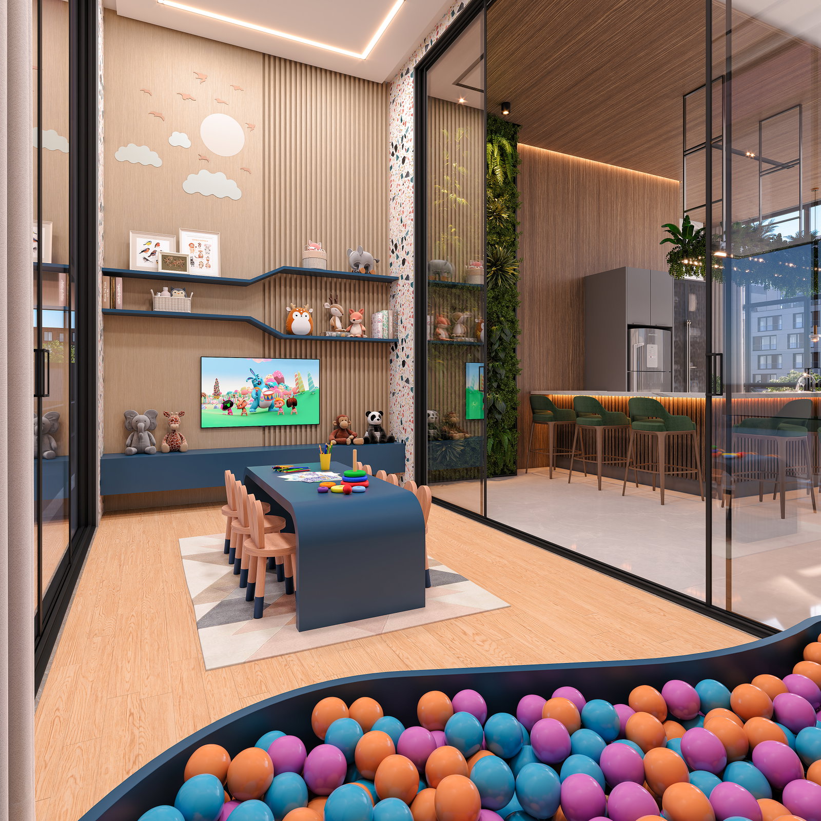 Átrio — Renders e ambientes 16