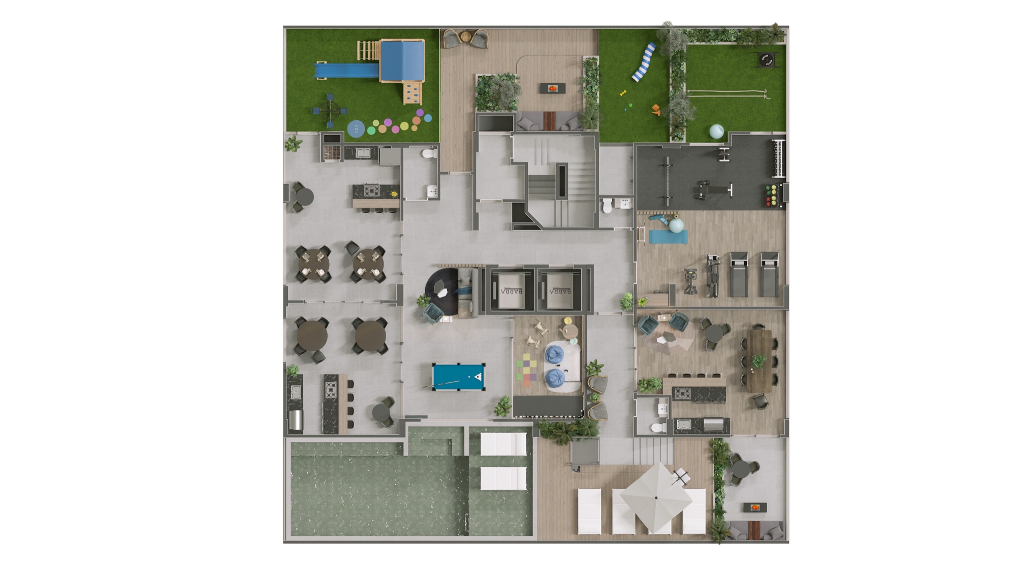 Barra Residence — Plantas 2