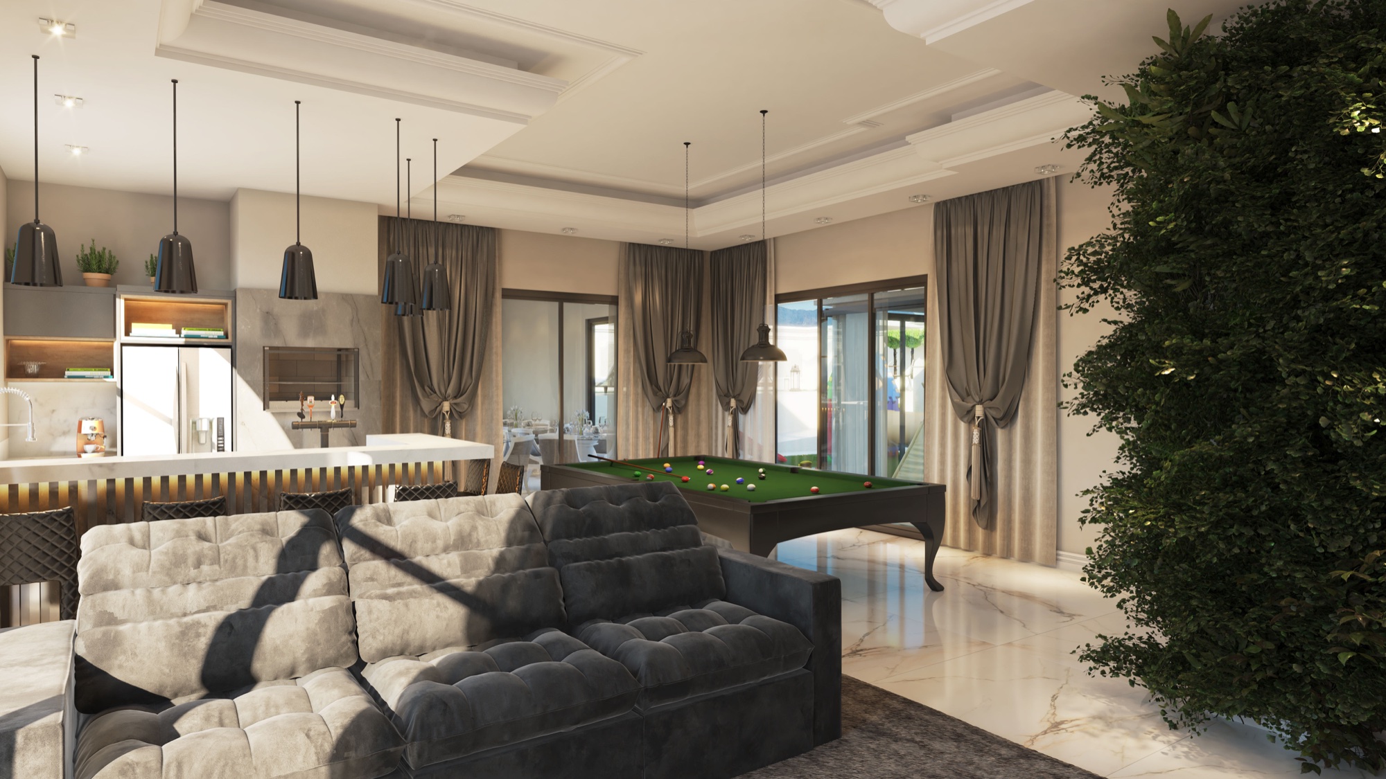 Bourbon — Renders e ambientes 9