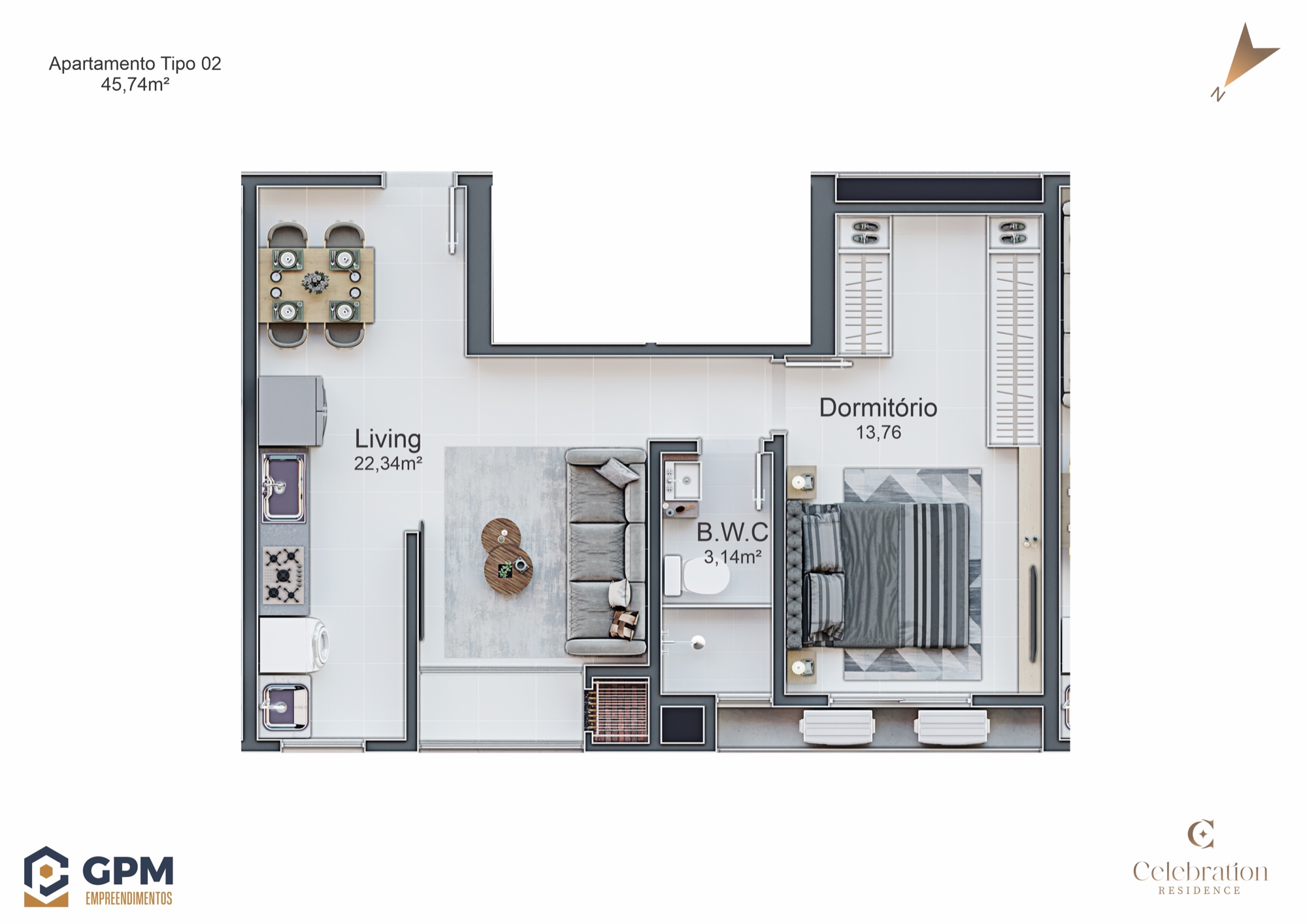 Celebration Residence — Plantas 5
