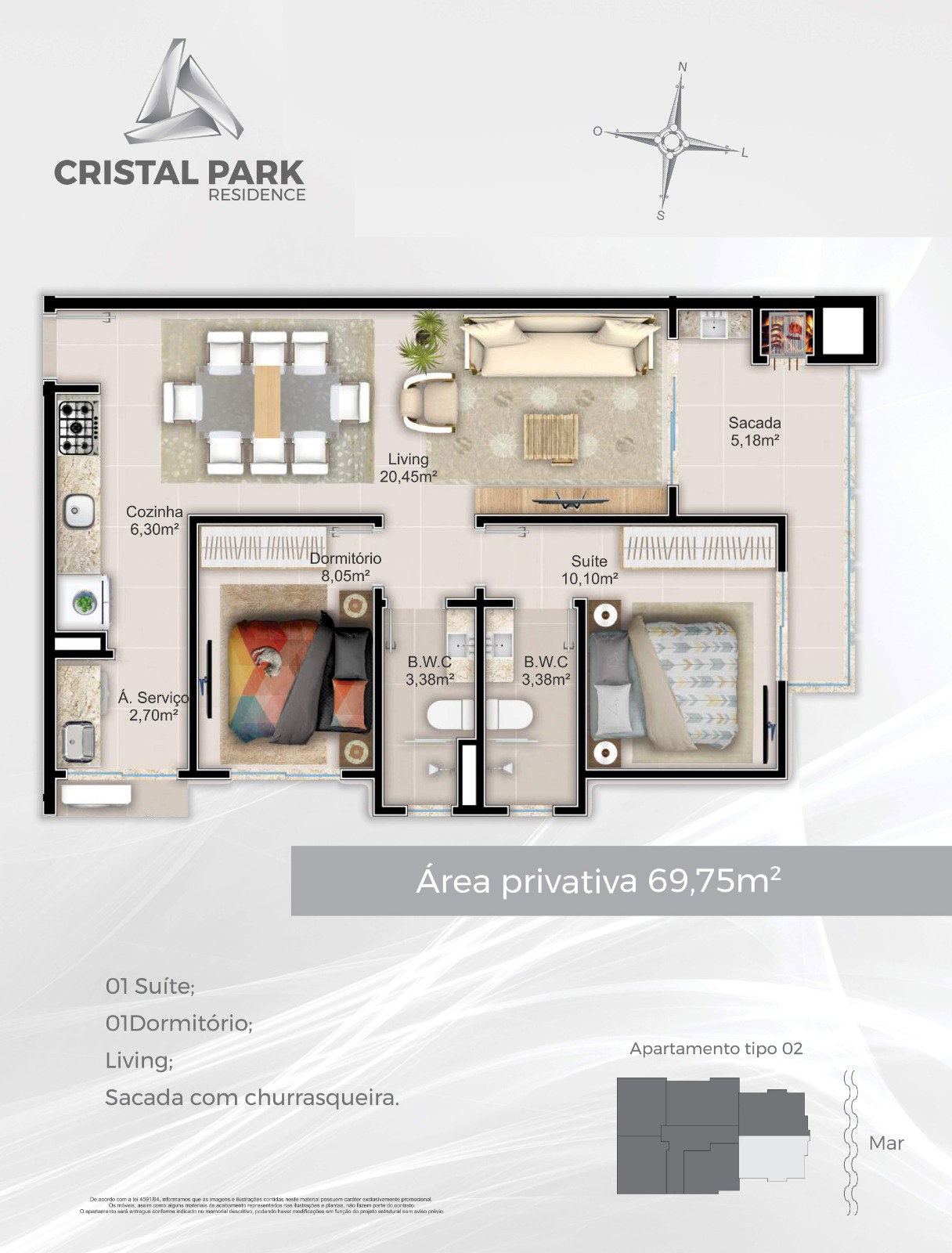 Cristal Park — Plantas 4