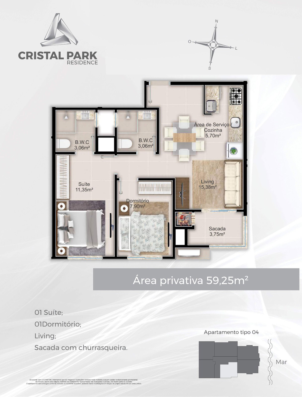 Cristal Park — Plantas 6