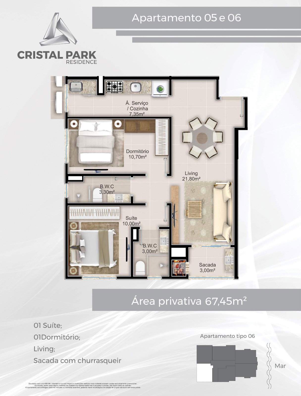 Cristal Park — Plantas 8