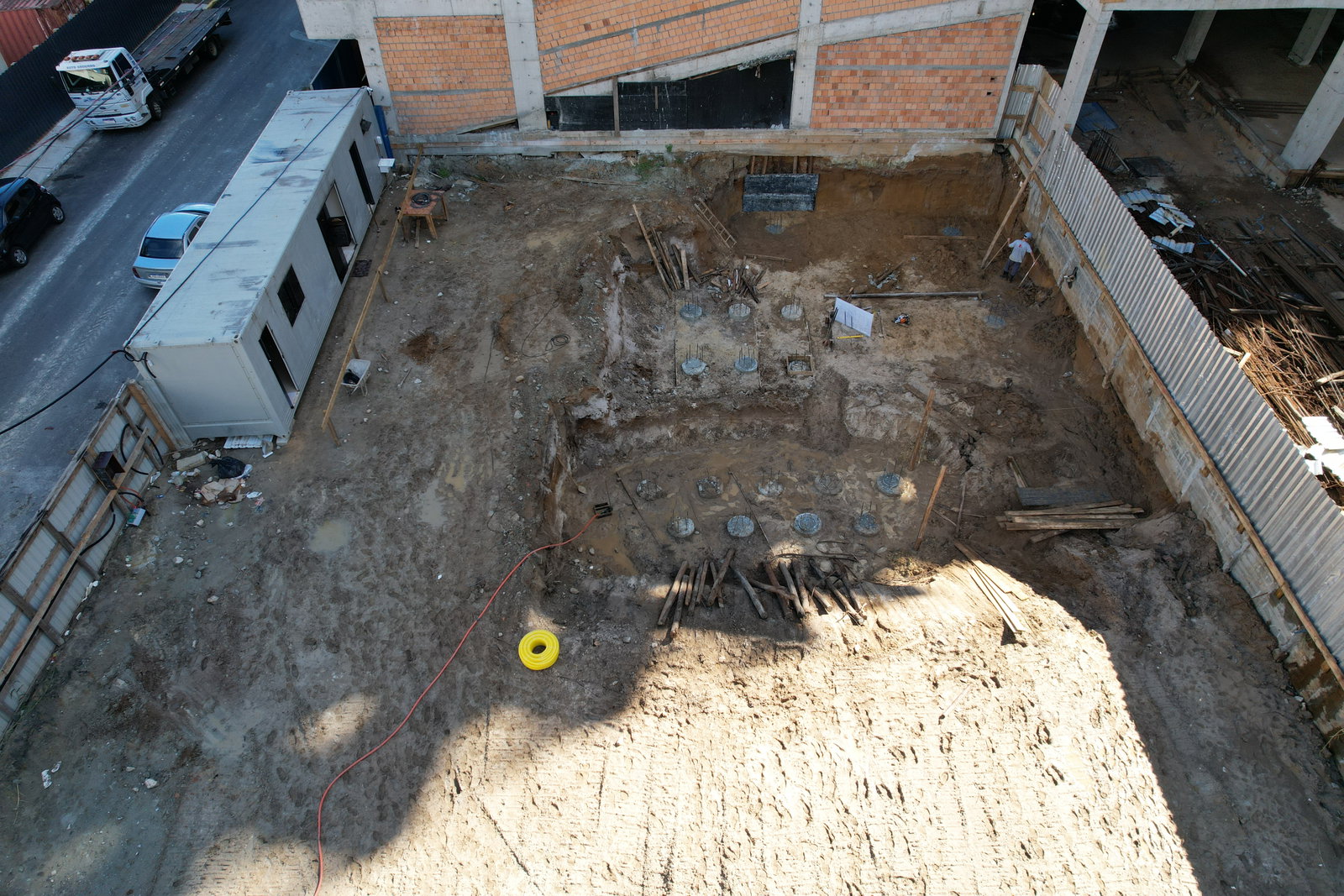 Domo 130 — Andamento da obra 15