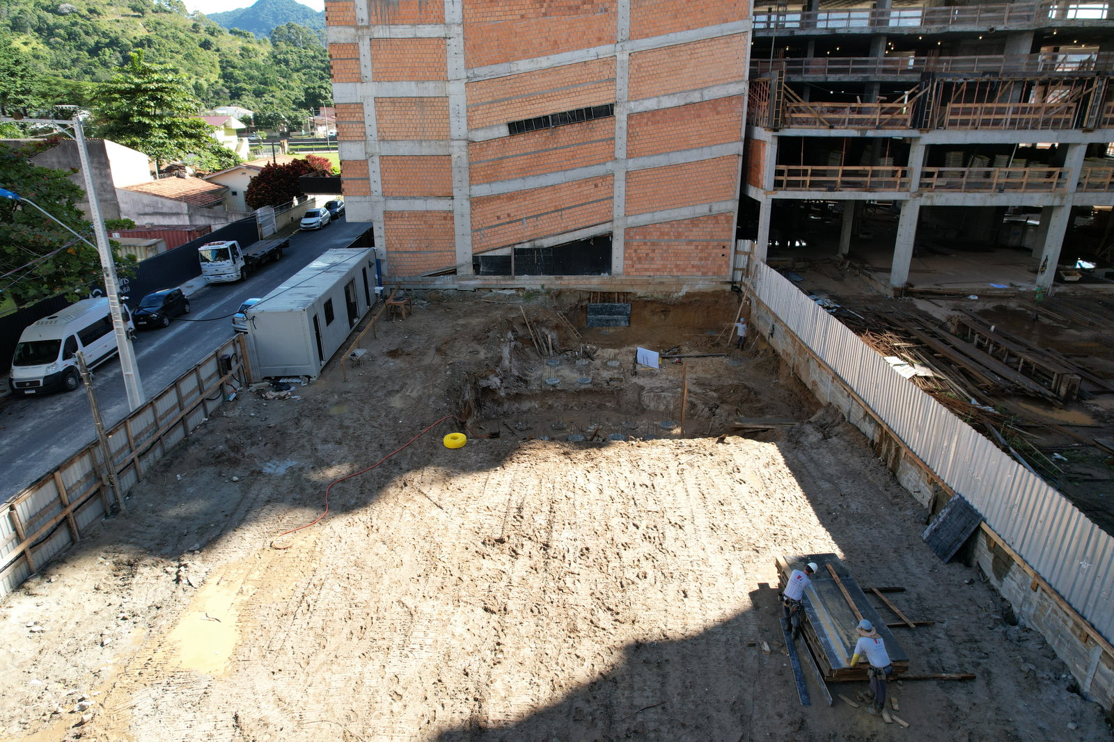 Domo 130 — Andamento da obra 18