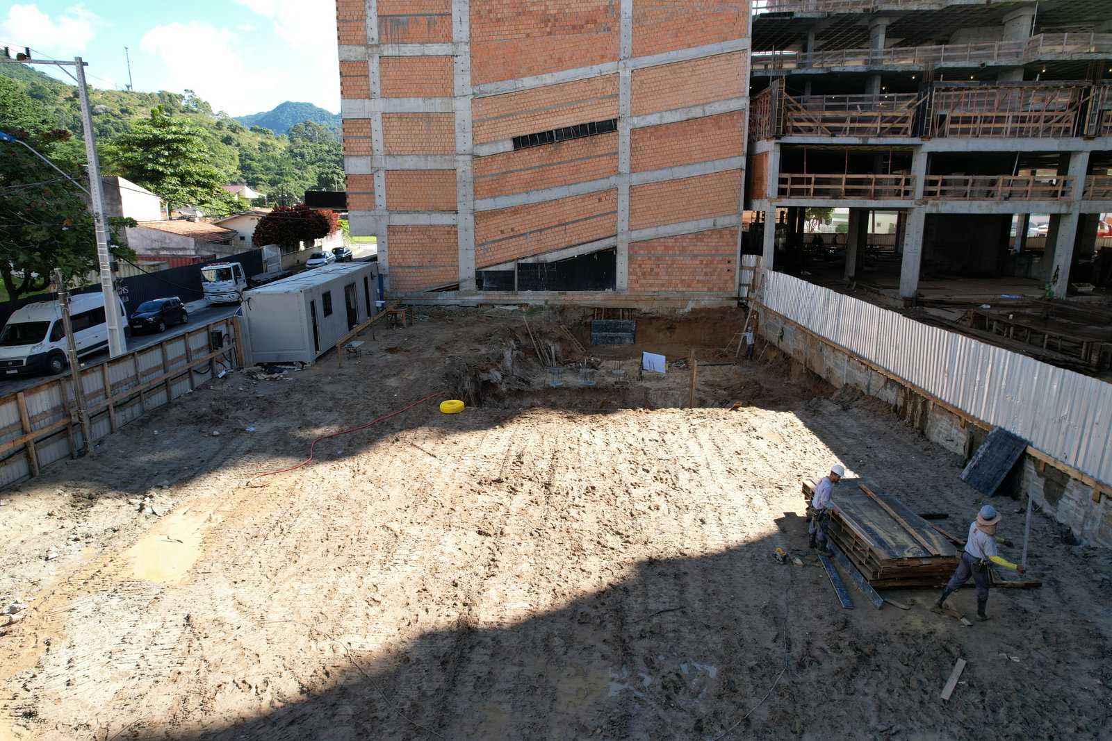 Domo 130 — Andamento da obra 19