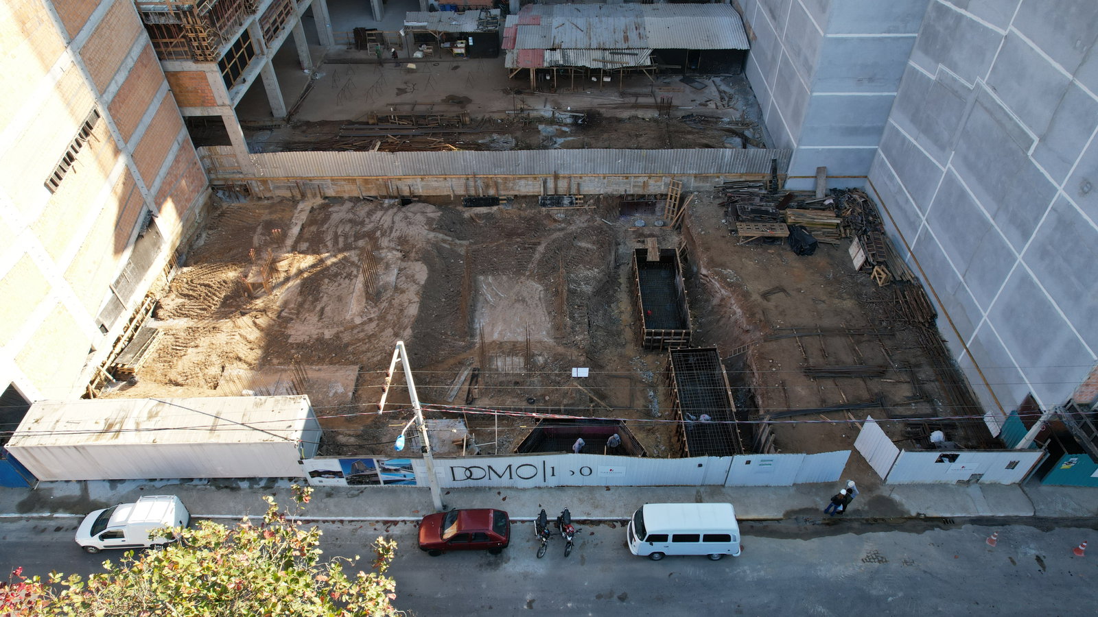 Domo 130 — Andamento da obra 28