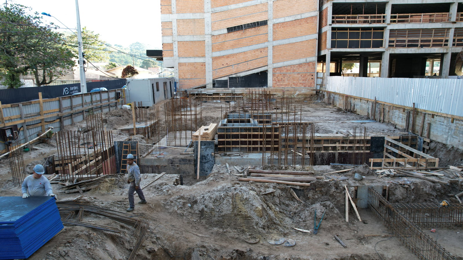Domo 130 — Andamento da obra 29