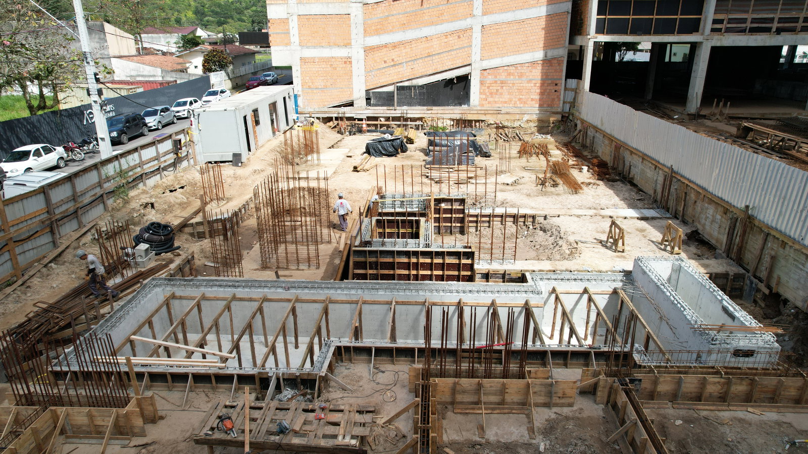 Domo 130 — Andamento da obra 39