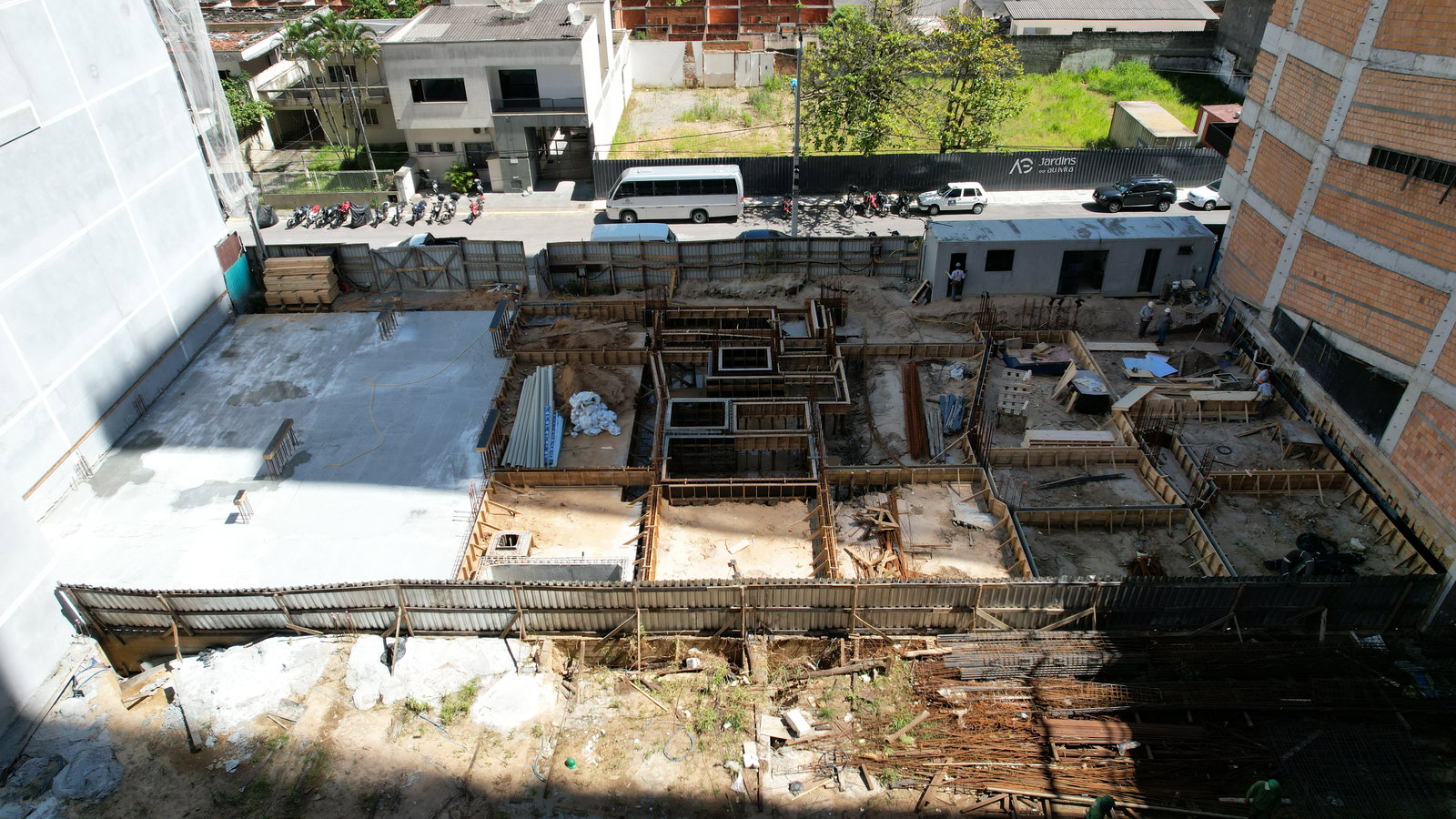 Domo 130 — Andamento da obra 46
