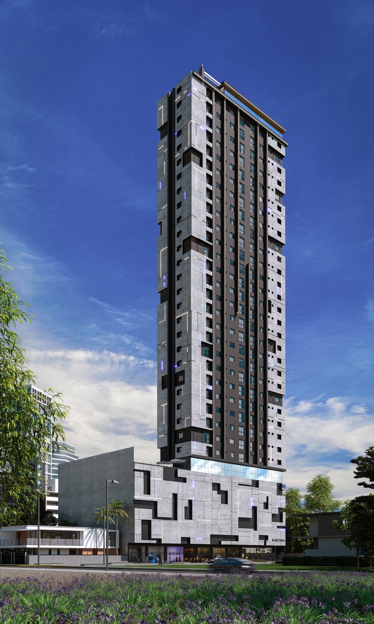 Electron Tower — Renders e ambientes 7