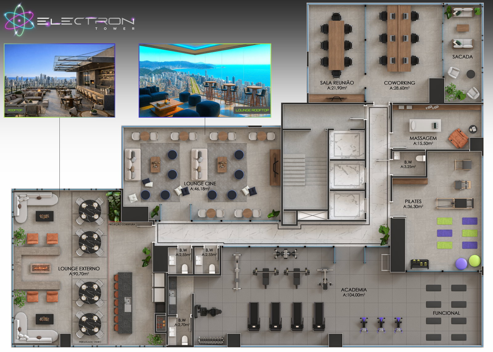 Electron Tower — Plantas 2