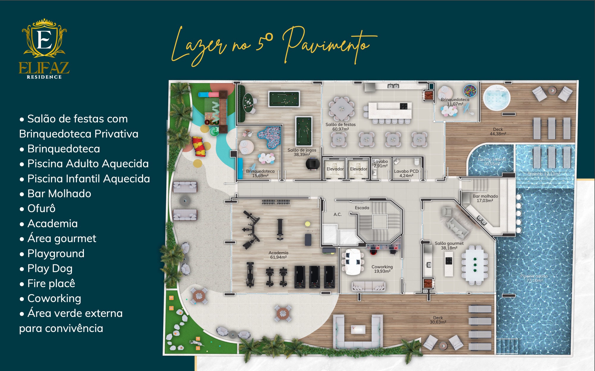 Elifaz Residence — Plantas 1