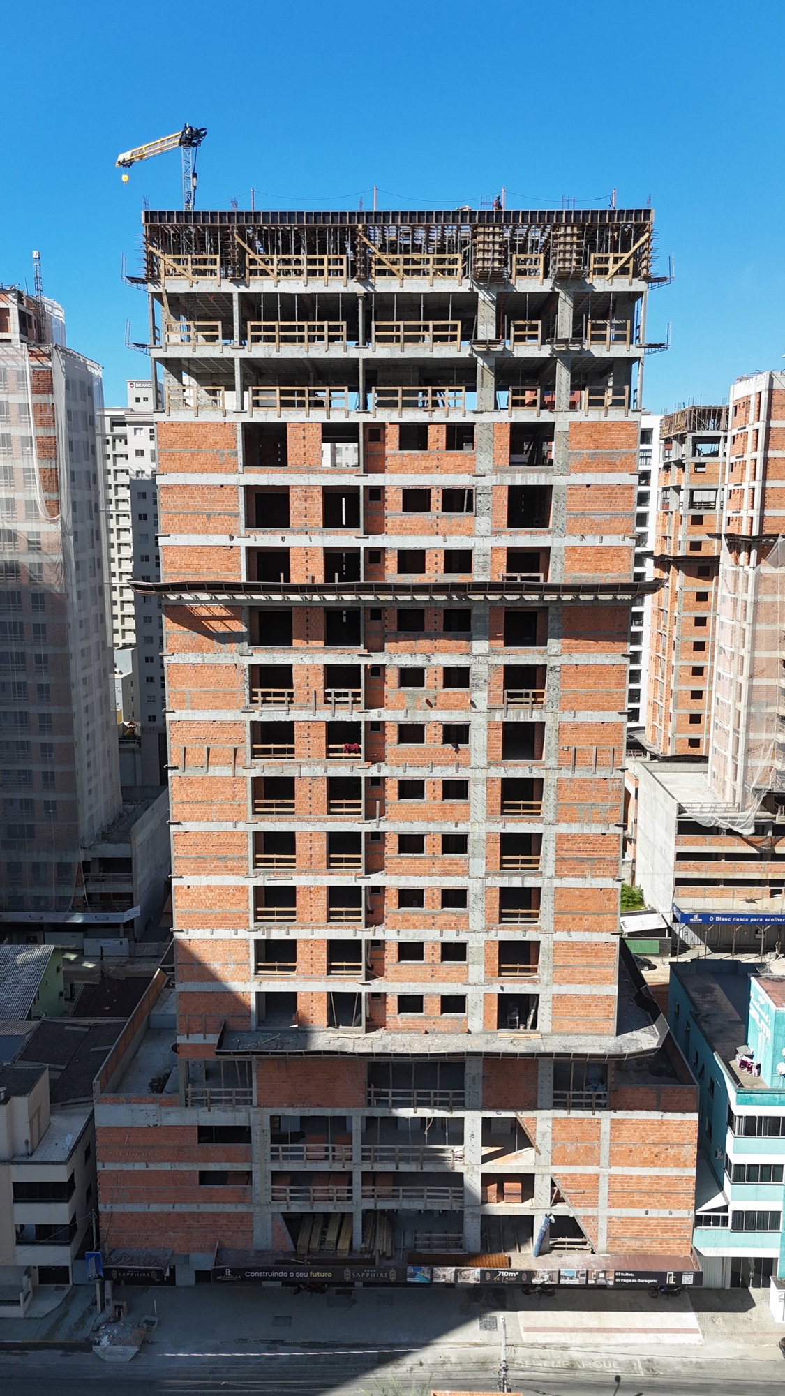 Gran Sapphire Residence — Andamento da obra 1