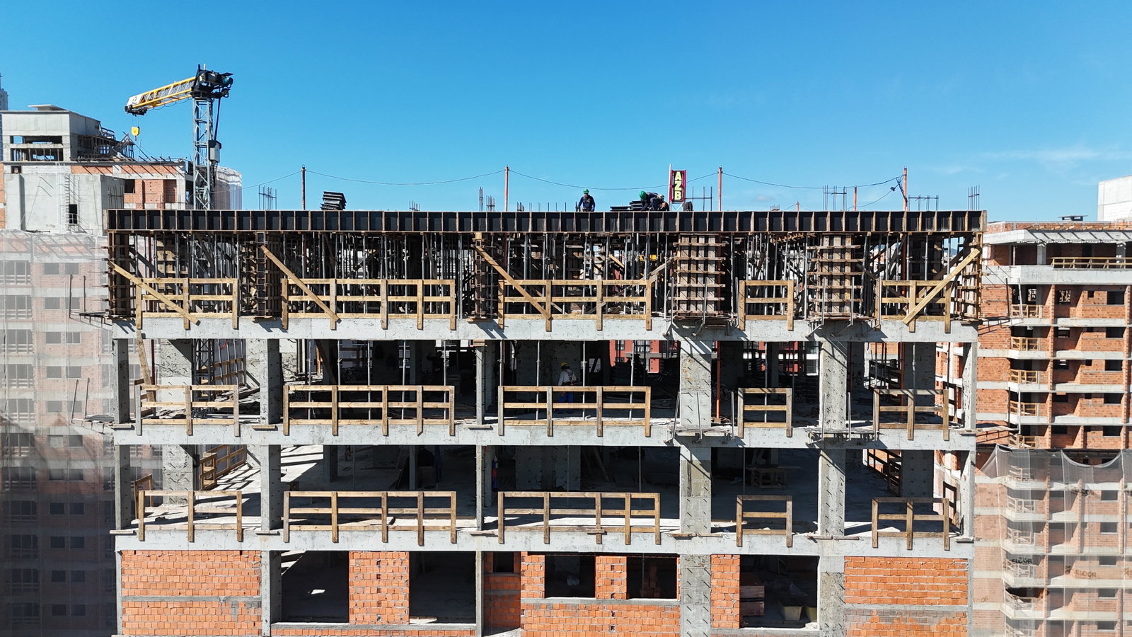 Gran Sapphire Residence — Andamento da obra 4