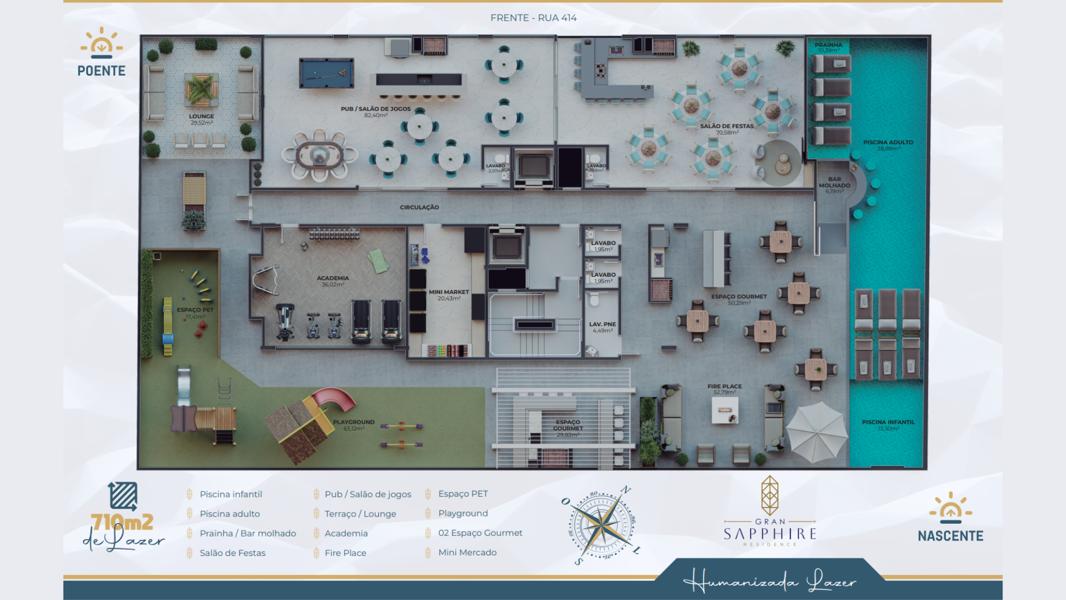 Gran Sapphire Residence — Plantas 2